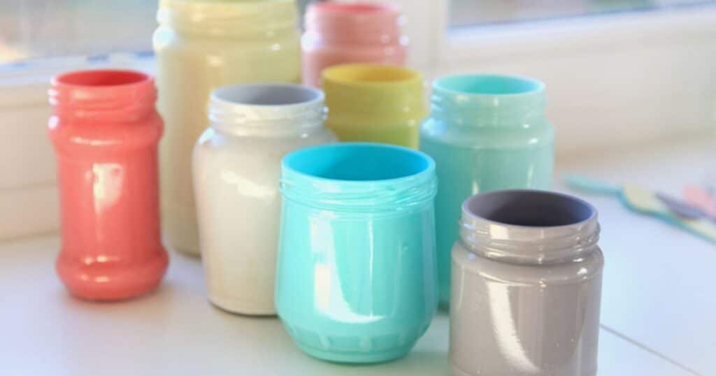 Sealing And Protecting Painted Mason Jars
